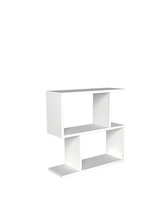 Mathraki Rectangular Wooden Side Table White L6...