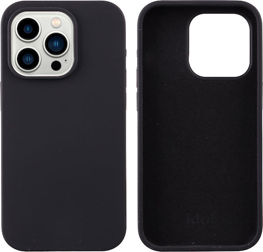 Idol 1991 Velvet Elite Задна корица Силикон Черен (iPhone 14 Pro)