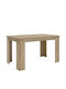 Irida Table Kitchen Wooden Sonoma 120x80x76cm