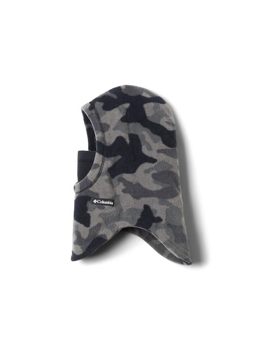 Frosty Trail Youth Kids Beanie Set Fleece Gray