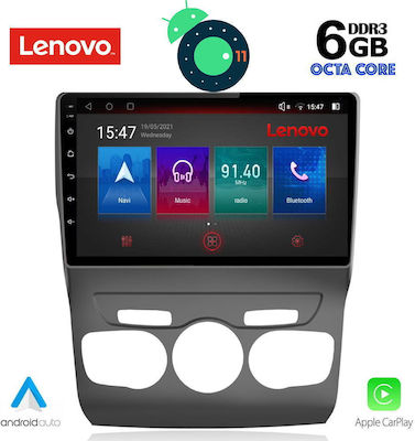 Lenovo Ηχοσύστημα Αυτοκινήτου για Citroen C4 2011-2018 (Bluetooth/USB/WiFi/GPS) με Οθόνη Αφής 10"