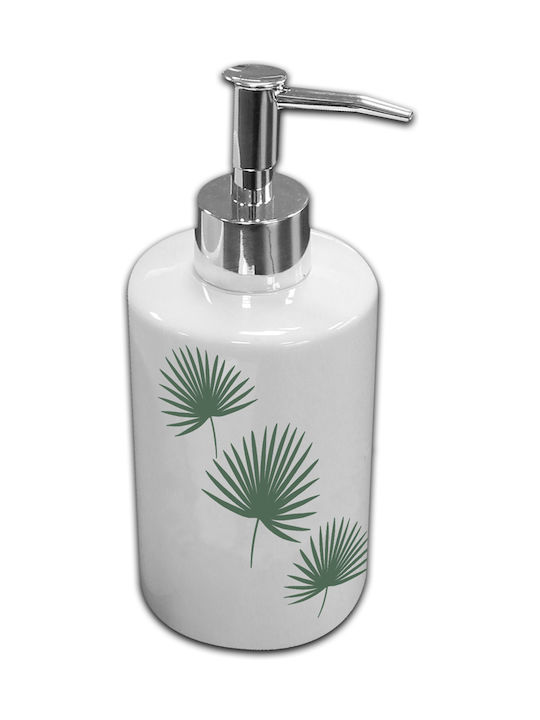 Douceur d'Intérieur 1801066 Dispenser Ceramic White
