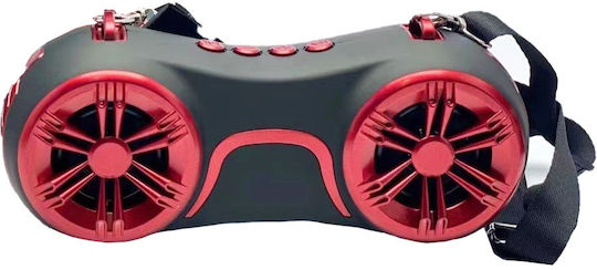 Kimiso KMS-130 Bluetooth-Lautsprecher 20W mit Radio Rot