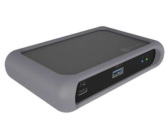 Icy Box Thunderbolt 4 Docking Station με 4K PD και σύνδεση 2 Οθονών Μαύρο (IB-HUB801-TB4)