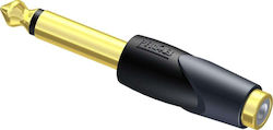 Procab 1KPCL162 6.3mm Male to RCA Female Converter