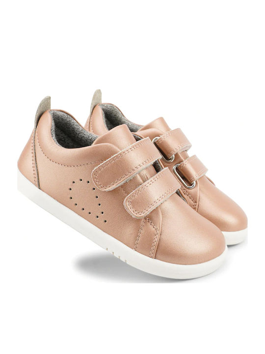 Grass Court Παιδικά Sneakers με Σκρατς Ροζ