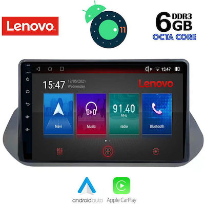 Lenovo Sistem Audio Auto pentru Nissan Qashqai 2021 (Bluetooth/USB/AUX/WiFi/GPS/Partitură) cu Ecran Tactil 10"