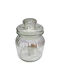 AGC General Use Glass Jar with Lid Transparent 14.5cm 1 Pieces