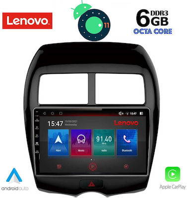 Lenovo Car-Audiosystem für Mitsubishi Asx 2009 (Bluetooth/USB/AUX/WiFi/GPS) mit Touchscreen 10"