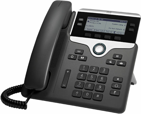 Cisco CP-7841-3PCC-K9=_NOB Telefon IP Cu Fir Negru
