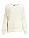 Gant Women's Long Sleeve Sweater Cotton White