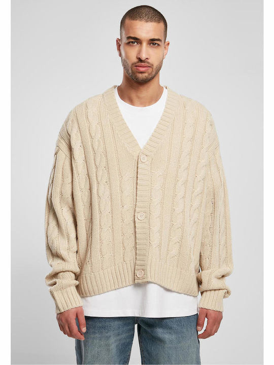 Cardigan Tricotat pentru Bărbați cu Nasturi Softseagrass