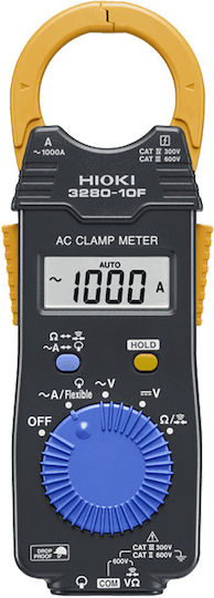 Hioki Αμπεροτσιμπίδα Digital 1000A AC 3280-70F mit Prüfleitungen
