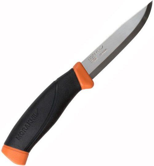 Morakniv Companion (S) Μαχαίρι Burnt Orange σε Θήκη