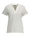 Gant Summer Women's Blouse Short Sleeve White