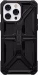 UAG Monarch Back Cover Πλαστικό Ανθεκτική Μαύρο (iPhone 14 Pro Max)