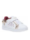 Gioiello Kids Sneakers with Scratch White