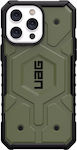 UAG Pathfinder for MagSafe Coperta din spate Plastic rezistent Olive (iPhone 14 Pro Max) 114055117272
