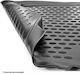 Novline Set of Front and Rear Mats 4pcs Tray Type for Nissan Navara 2010+ Black