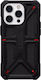 UAG Monarch Back Cover Πλαστικό Ανθεκτική Kevlar Black (iPhone 14 Pro)