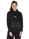 Women's Sweatshirt Hooded Black