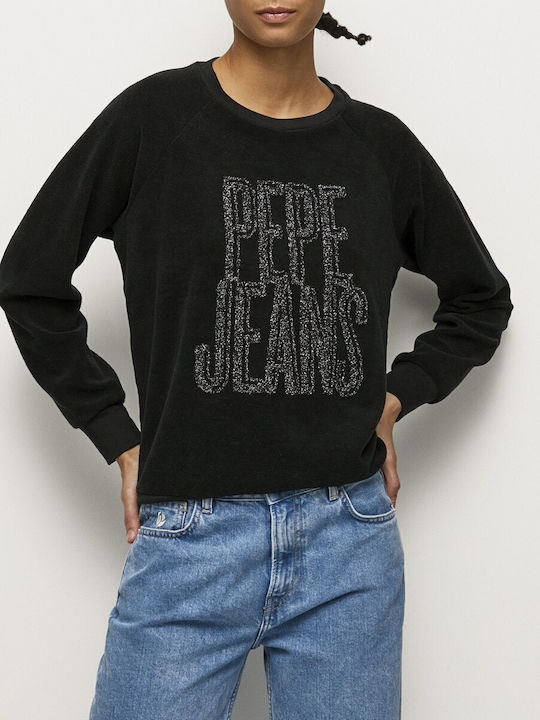 Pepe Jeans Μακρύ Γυναικείο Φούτερ με Κουκούλα Μ...
