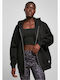 TB5036 Lang Damen Sweatshirtjacke Schwarz