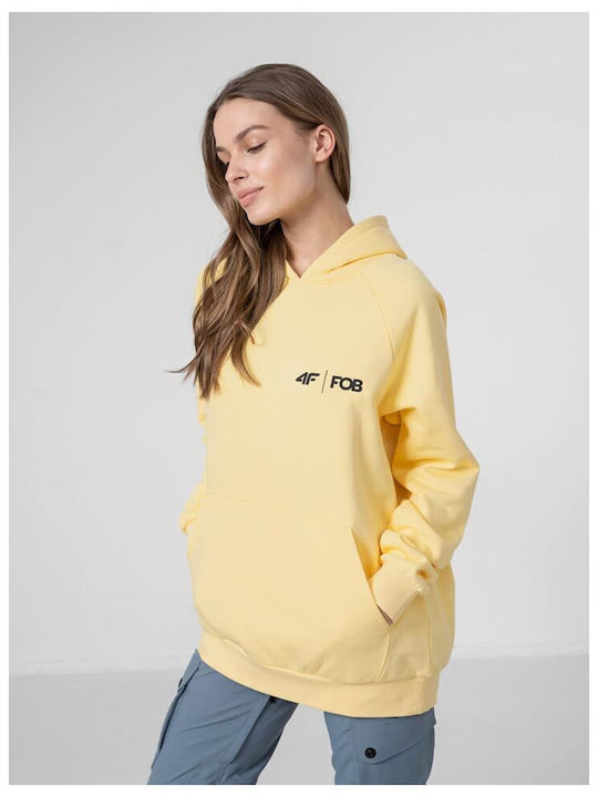 4F Women's Sweatshirt Yellow