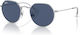 Ray Ban Στρογγυλά Παιδικά Γυαλιά Ηλίου Ασημί