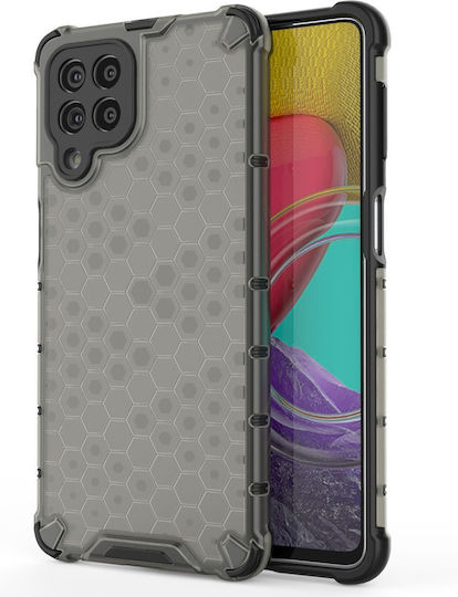 Hurtel Honeycomb Back Cover Σιλικόνης Μαύρο (Galaxy M53 5G)
