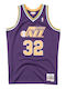 Herren Basketball Trikot Utah Jazz Karl Malone