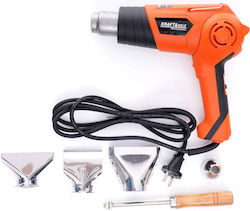 Kraft & Dele KD3029 Pistol Termic de Aer 2000W cu Setare până la 600°C Kraft & Dele KD3029 Pistol Termic de Aer 2000W cu Setare până la 600°C