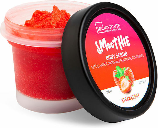 IDC Institute Smoothie Shower Scrub Σώματος Strawberry 200ml