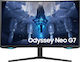 Samsung Odyssey Neo G7 VA HDR Curved Gaming Monitor 32" 4K 3840x2160 165Hz με Χρόνο Απόκρισης 1ms GTG