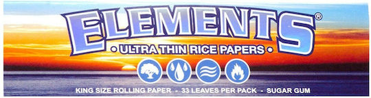 Elements Zigarettenpapier King Size 32 Blätter 1Stück