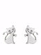 Amalfi Accessories Hypoallergenic Kids Earrings Studs from Steel