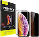 Privacy Tempered Glass Μαύρο (iPhone 13 mini)
