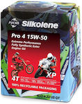 Fuchs Fuchs Silkolene Pro 4 Race Synthetic Motorcycle Oil for Four-Stroke Engines 15W-50 4lt