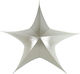 Atmosphera Element decorativ de Crăciun pentru proiecte DIY Silver