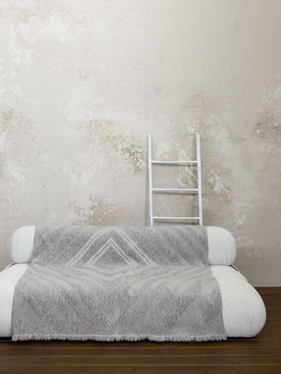 Nima Amara Ριχτάρι Πολυθρόνας Chenille 180x180εκ. Gray