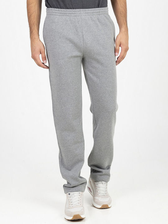 Sweatpants with Elastic Gray