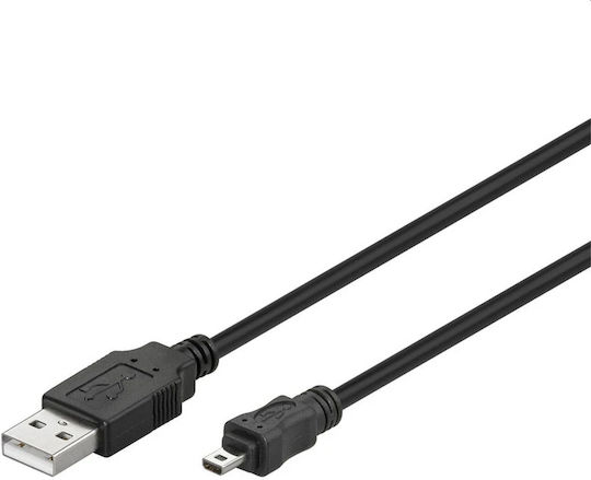 Grundig USB 2.0 Кабел USB-A мъжки - мини USB-B мъжки Черен 2м