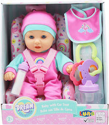 Luna Baby Doll Set Καρεκλάκι Αυτοκινήτου for 2+ Years Old 30 cm.