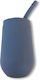 Ezpz Baby Cup Happy Cup made of Silicone Blue f...