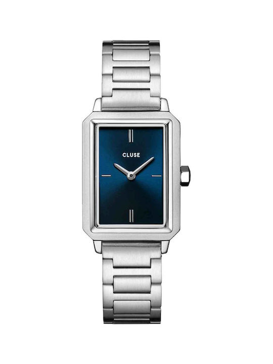 Cluse Boho Chic Petite Watch with Silver Metal Bracelet