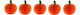 Garland Honeycomb Pumpkin Carnival Garland Orange for Halloween 1pcs