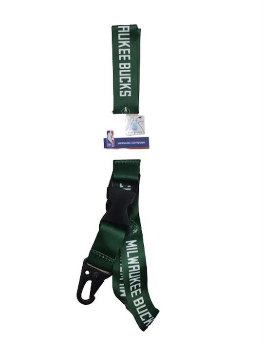 Back Me Up Κορδόνι Λαιμού Υφασμάτινο Bucks Green