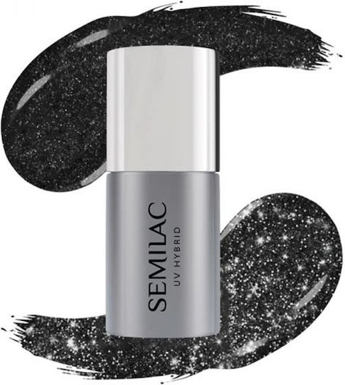 Semilac Top Coat pentru lacuri de unghii obișnuite 7ml