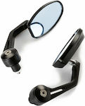 A-Pro Motorcycle Mirrors SR-4418 Black 2pcs