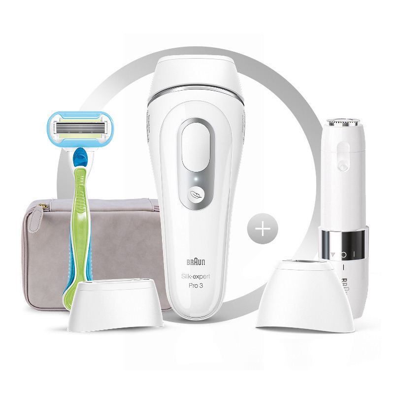 Braun Silk-expert Pro 3 Αποτριχωτική Μηχανή Laser για Πρόσωπο, Σώμα ...